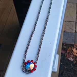 Iridescent Sabika Necklace